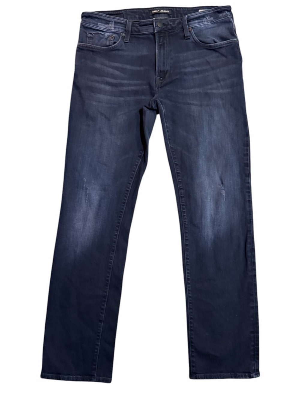 Mavi Zach Straight Leg Men's Indigo Wash Jeans Size 36x33
